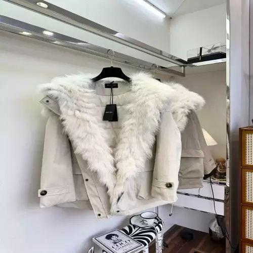 노브랜드 폭스퍼 탈부착 빅카라 거위털 패딩