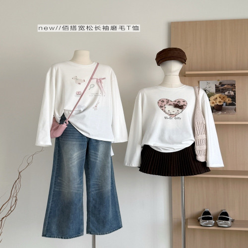 여성용 긴소매 티셔츠