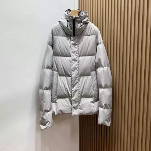 몬테코어 메모리 원단 메리노 울 칼라 구스다운 패딩 재킷
