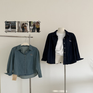 여성용 데님 재킷