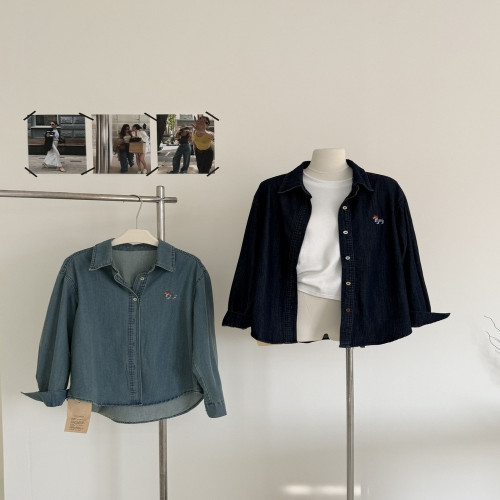 여성용 데님 재킷