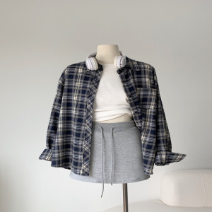 여성용 긴소매 셔츠