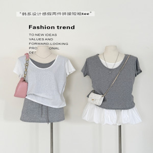 여성용 반소매 티셔츠