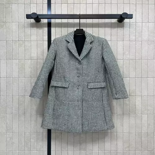 노브랜드 그린 하운드투스 울 코트