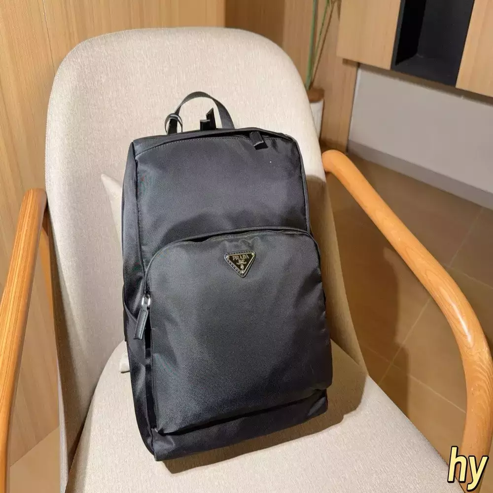 프라다 나일론 방수 원단 더블 백팩