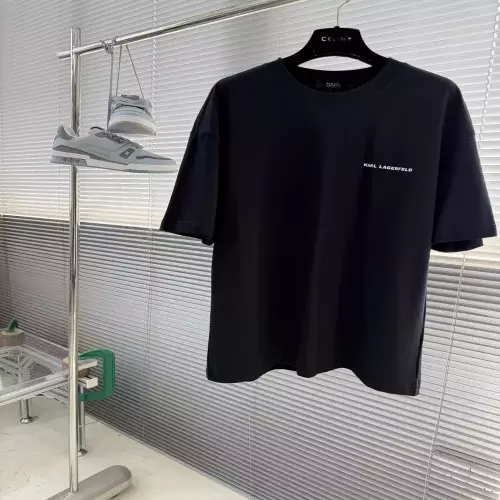 칼라거펠트 클래식 로고 입체 프린팅 티셔츠
