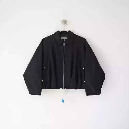 콘즈 벌룬 울 집업 재킷