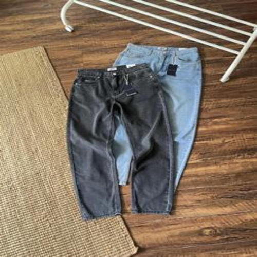 남녀공용 데님 팬츠