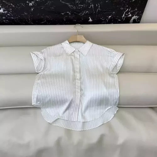 노브랜드 스트라이프 실크 셔츠