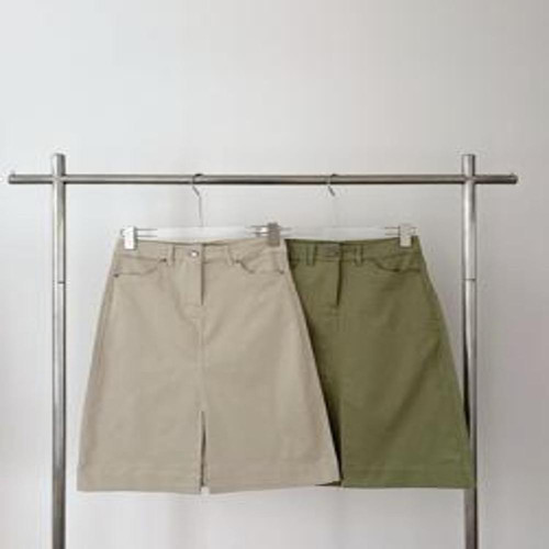 여성용 미디 스커트