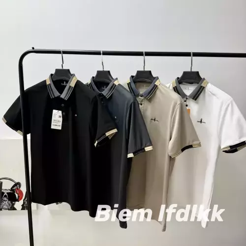 비음러펀 아이스 실크 속건 카라 반소매