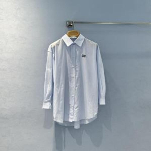 여성용 긴소매 셔츠