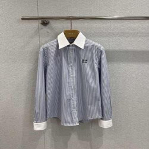 여성용 긴소매 셔츠