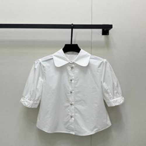 여성용 반소매 셔츠