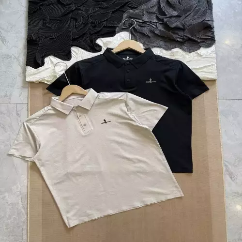 비음러펀 남성 비즈니스 캐주얼 카라 반소매 티셔츠