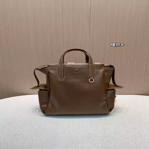 송몬트 순적 스몰 토트형 레더 백팩