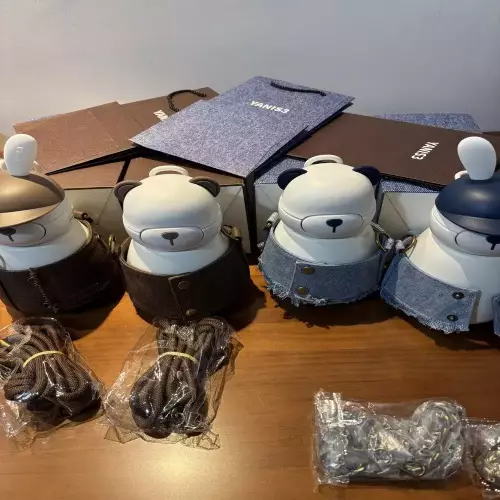 YANIS3 데님 컵슬리브 스트로 보온 텀블러