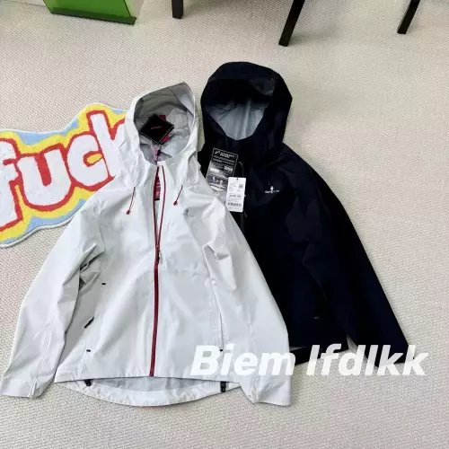 비음러펀 경량 삼중 기능 소재 배색 지퍼 후드 재킷