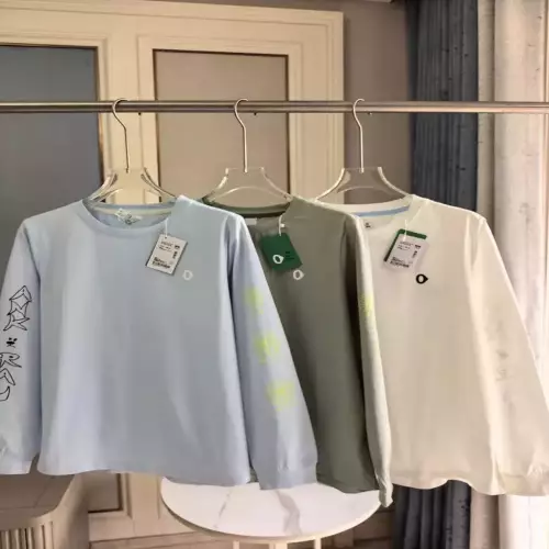 안코라우 강아지 그래픽 속건 긴소매 티셔츠