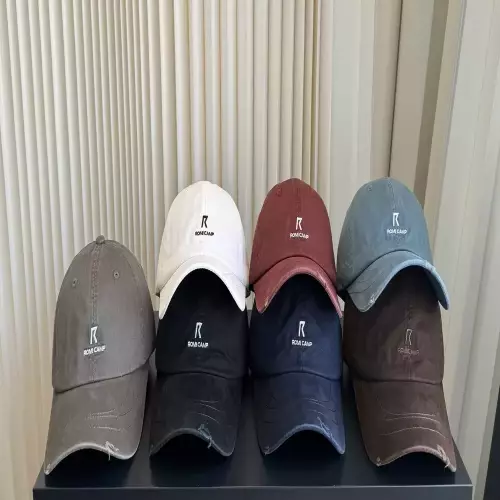 로미캠프 자수 로고 베이직 볼캡