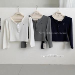 여성용 긴소매 티셔츠