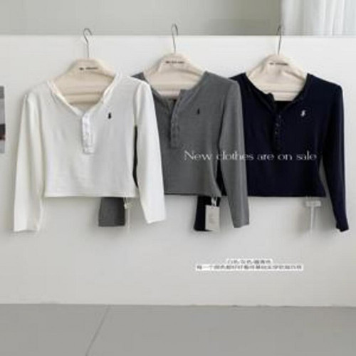 여성용 긴소매 티셔츠