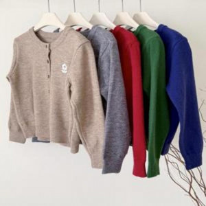 여성용 긴소매 가디건