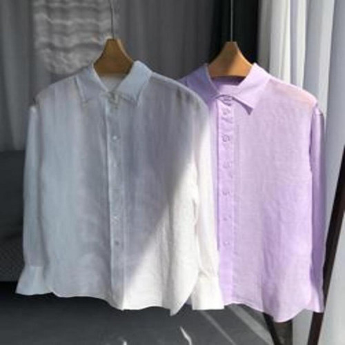 여성용 긴소매 셔츠