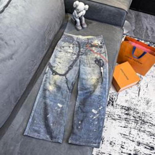 남녀공용 데님 팬츠