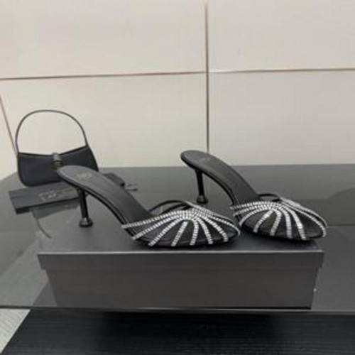 여성용 토오픈 뮬