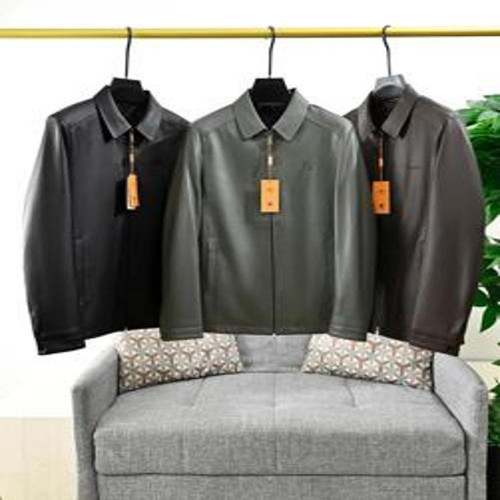 남녀공용 가죽 재킷