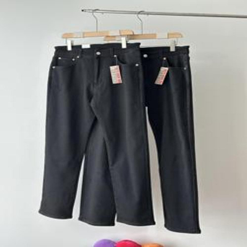 남녀공용 데님 팬츠