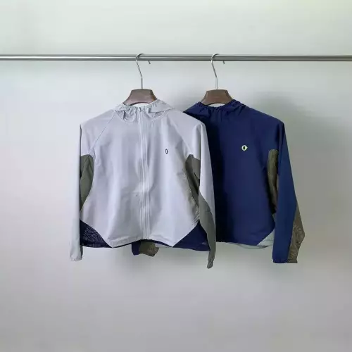 안코라우 후드 메쉬 배색 여성용 후드 재킷