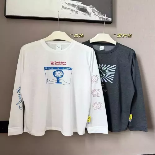 안코라우 아트 프린트 여성용 긴소매 티셔츠