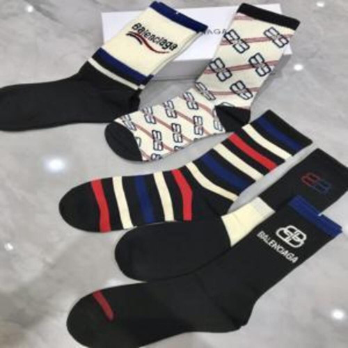 남녀공용 중목 양말 세트