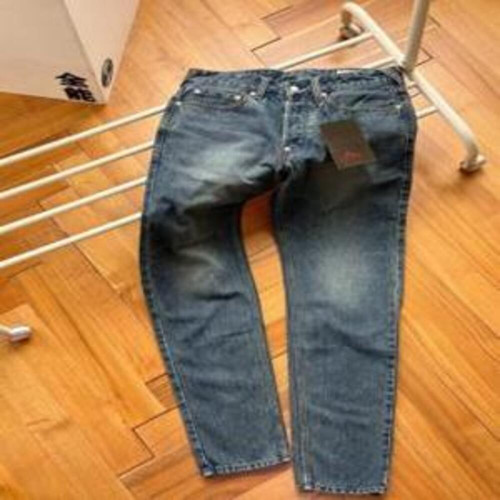 남녀공용 데님 팬츠
