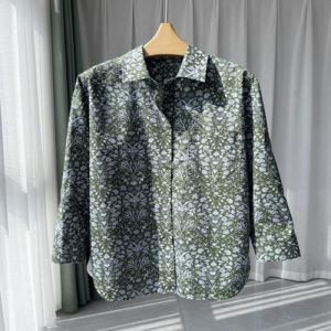 여성용 긴소매 셔츠