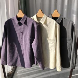 여성용 긴소매 셔츠