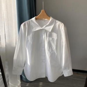 여성용 긴소매 셔츠