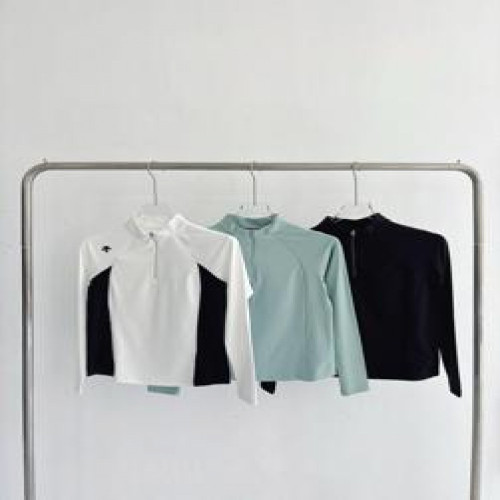 여성용 집업 티셔츠