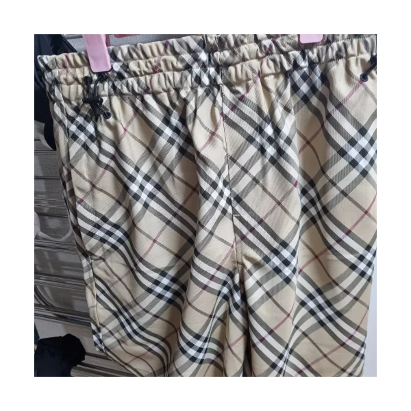 버버리 체크 드로스트링 숏팬츠 상품후기 이미지