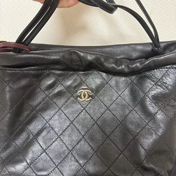 샤넬 드로스트링 퀼팅 백 상품후기 이미지